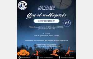 Stage Gymnastique / Multisport (réservé aux adhérents 2024/25)